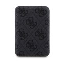 Guess Bundle Pack MagSafe 4G Metal Gold Logo - Case set + Power Bank 5000mAh MagSafe iPhone 15 Pro (black)