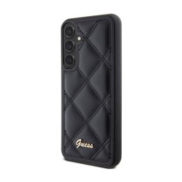 Guess Quilted Metal Logo - Samsung Galaxy S23 FE Case (black)