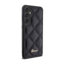 Guess Quilted Metal Logo - Samsung Galaxy S23 FE Case (black)