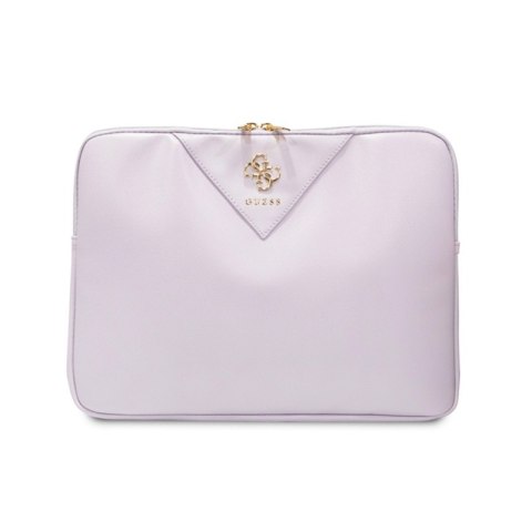 Guess Triangle 4G Sleeve - Notebook case 13" / 14" (purple)