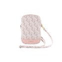 Guess Zip GCube Bottom Stripe - Phone bag (pink)