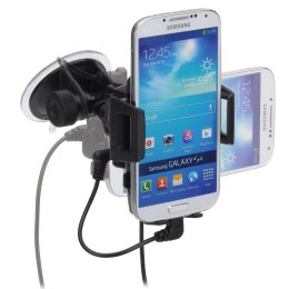 IGrip Universal Charging Dock - Universal car holder for smartphones 44 - 84 mm + charger + Lighning cable + micro USB cable