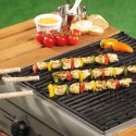 BBQ - skewers for skewers entirely metal 24 cm (4 pcs)