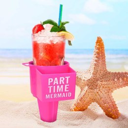 Cuisine Elegance - beach holder for drinks stand HIT! (pink)