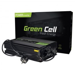 Green Cell - Voltage converter Inverter UPS mode 12V to 230V Pure sine wave 300W / 600W for central heating pump