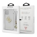 Guess 4G Big Logo Charm Gold- Case for iPhone 13 mini (Gold charms)