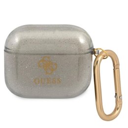 Guess 4G Glitter - Case for Airpods 3 (Black)
