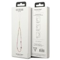 Guess Phone Strap Beads Shell Pink