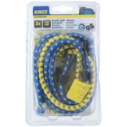 Kinzo - Luggage securing bands 150 cm 2 pcs (blue)