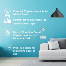 Alpina - Zigbee hub gateway to connect devices in this standard