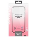 Speck Clear Presidio Perfect-Clear + Ombre - Case for iPhone 14 Pro Max with MICROBAN (Clear / Vintage Rose Fade)