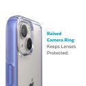 Speck Presidio Perfect-Clear with Impact Geometry - Case for iPhone 15 Plus/ 14 Plus with MICROBAN coating (Clear / Grounded Pur