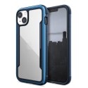 X-Doria Raptic Shield - Aluminum Case for iPhone 14 Plus (Drop-Tested 3m) (Marine Blue)