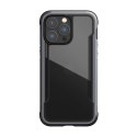 X-Doria Raptic Shield - Aluminum Case for iPhone 14 Pro Max (Drop-Tested 3m) (Black)