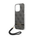 Guess 4G Print Cord - Case for iPhone 14 Pro (Black)