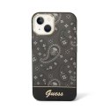 Guess Bandana Paisley - Case for iPhone 14 Plus (black)