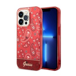 Guess Bandana Paisley - Case for iPhone 14 Pro Max (red)