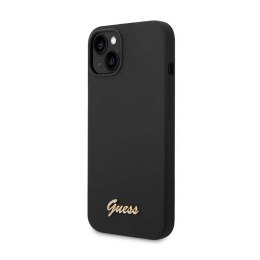 Guess Silicone Vintage - Case for iPhone 14 Plus (black)