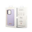 Guess Silicone Vintage - Case for iPhone 14 Pro Max (Purple)