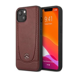 Mercedes Leather Urban Line - Case for iPhone 14 Plus (Red)