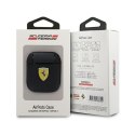 Ferrari On Track Leather - Case for AirPods 1/2 gen (Black)