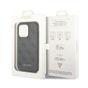 Guess 4G Metal Gold Logo Case iPhone 14 Pro Max (Grey)