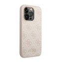 Guess 4G Metal Gold Logo Case iPhone 14 Pro Max (Pink)