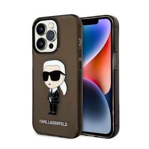 Karl Lagerfeld IML NFT Ikonik - Case for iPhone 14 Pro Max (Black)