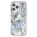 Rifle Paper Clear MagSafe - Case for iPhone 14 Pro (Garden Party Blue)