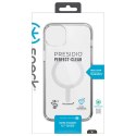 Speck Presidio Perfect-Clear + MagSafe - Case for iPhone 15 Plus / 14 Plus with MICROBAN coating (Clear)