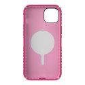 Speck Presidio2 Grip + MagSafe - Case for iPhone 14 Plus with MICROBAN coating (Digitalpink / Blossompink / White)