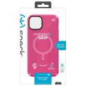 Speck Presidio2 Grip + MagSafe - Case for iPhone 14 Plus with MICROBAN coating (Digitalpink / Blossompink / White)