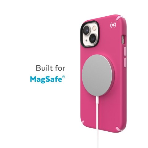 Speck Presidio2 Pro + MagSafe - Case for iPhone 14 / 13 with MICROBAN coating (Digitalpink / Blossompink / White)