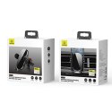 USAMS US-CD132 - Car holder with 15W wireless charging (Black)