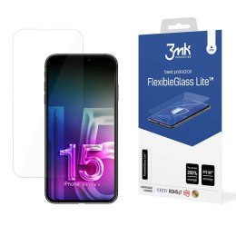 3mk FlexibleGlass Lite - Hybrid Glass for iPhone 15 Pro