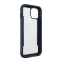 X-Doria Raptic Shield - Aluminum Case for iPhone 14 (Drop-Tested 3m) (Marine Blue)