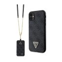 Guess Crossbody 4G Metal Logo - iPhone 11 Case (black)