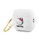 Hello Kitty Silicone 3D Kitty Head - Case for AirPods Pro 2 (white)