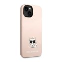 Karl Lagerfeld Choupette Body - Case for iPhone 14 Plus (Light Pink)