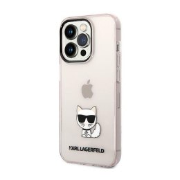 Karl Lagerfeld Choupette Body - Case for iPhone 14 Pro Max (Pink)