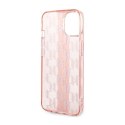 Karl Lagerfeld Mono Vertical Stripe - Case for iPhone 14 Plus (Pink)