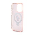 Karl Lagerfeld Ring Stand Karl & Choupette MagSafe - iPhone 15 Pro Max Case (pink)