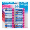 Grundig - Set of alkaline batteries AA / LR6 1.5V 18 pcs.