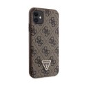 Guess Crossbody 4G Metal Logo - iPhone 11 Case (brown)