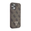 Guess Crossbody 4G Metal Logo - iPhone 12 / iPhone 12 Pro Case (brown)