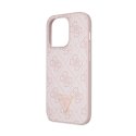 Guess Crossbody 4G Metal Logo - iPhone 14 Pro Case (pink)