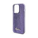 Guess Sequin Script Metal - Case for iPhone 14 Pro (purple)