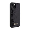 Guess Sequin Script Metal - Case for iPhone 14 (black)