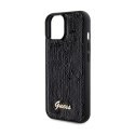 Guess Sequin Script Metal - Case for iPhone 14 (black)