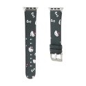 Hello Kitty Heads & Bows Pattern - Strap for Apple Watch 38/40/41 mm (black)